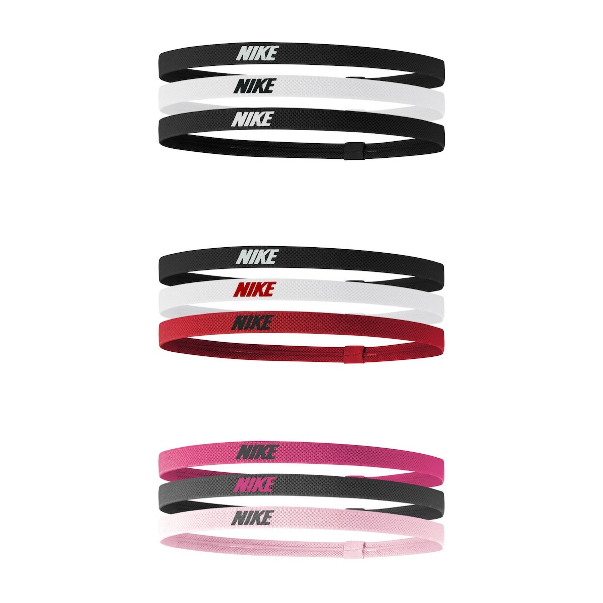 Nike Elastic Headbands 2.0 Pack of 3 | ONE Sports Warehouse